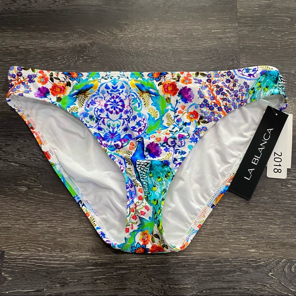 NWT La Blanca Eden Hipster Bikini Bottom